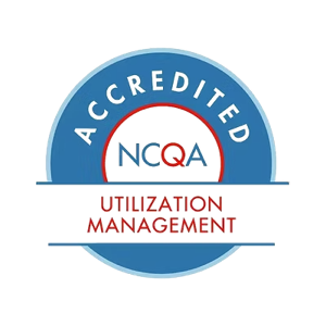 NCQA Accredited Utilization Management badge